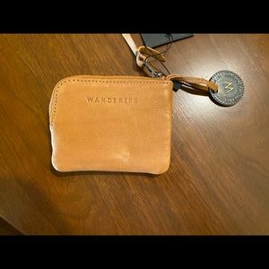 Wanderers Travel Co leather card/coin wallet